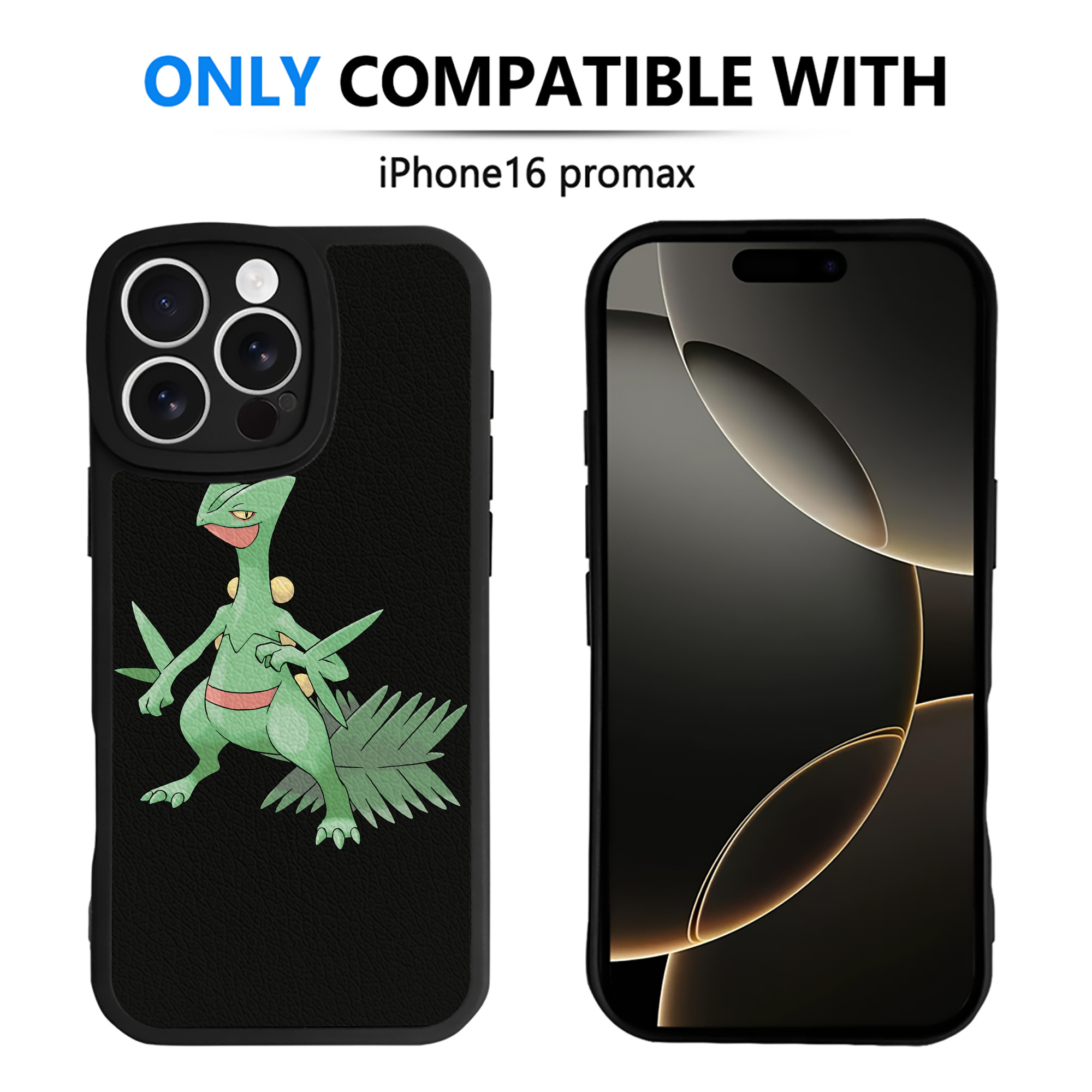 （画像用） ポケットモンスター Pokémon 【iPhone 16シリーズ対応】シリコンスマホケース（レザー調） 材質：シリコン